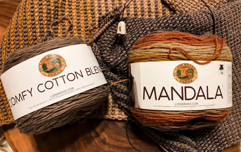 Lion brand yarn for scarf