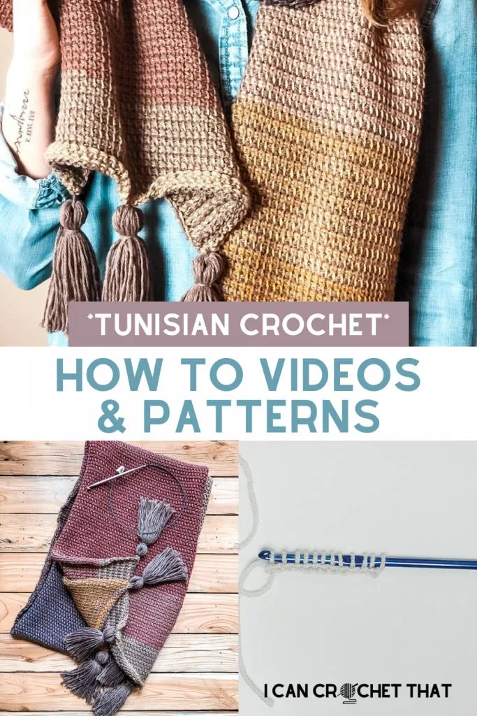 How to videos Tunisian crochet