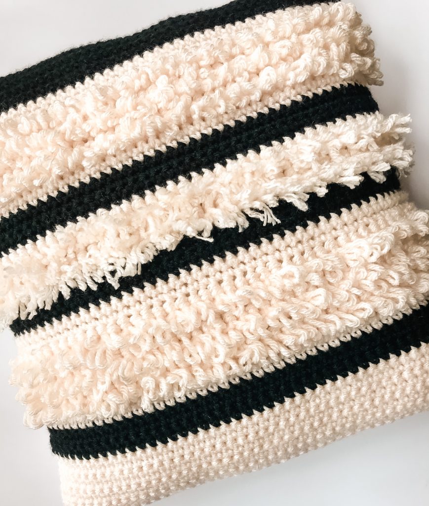 free crochet pillow pattern