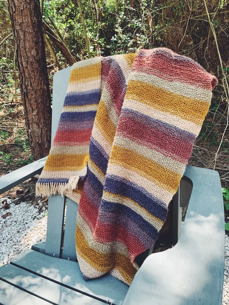 Free Crochet Camping Blanket Pattern