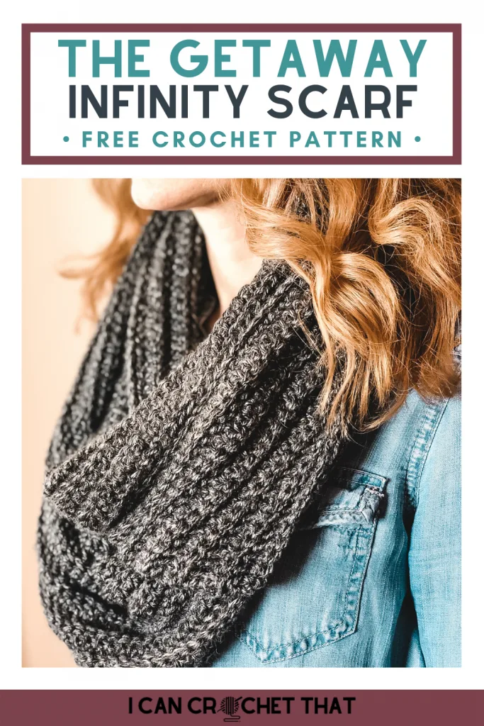 easy crochet infinity scarf pattern