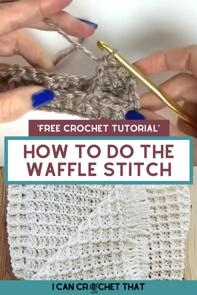 waffle stitch crochet tutorial