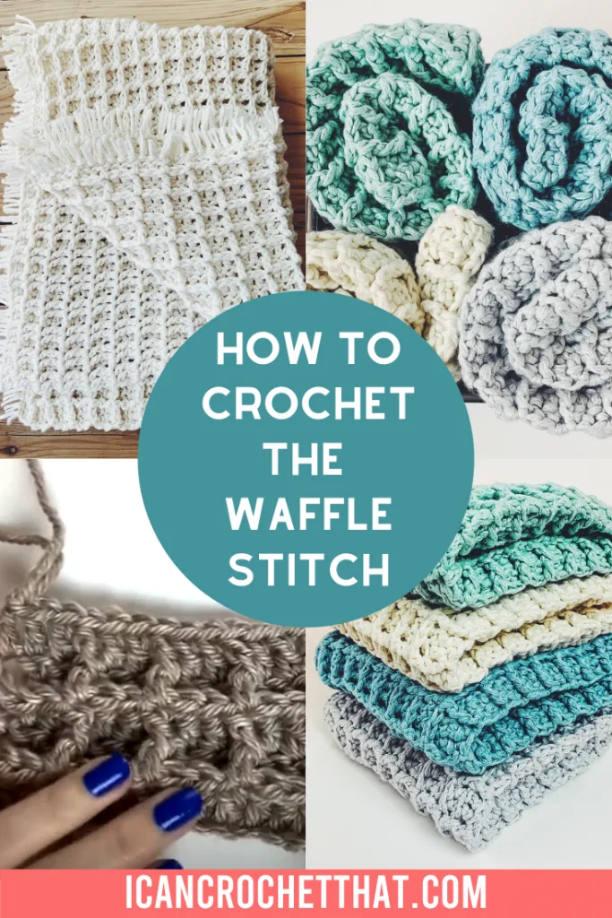 How to Crochet the Waffle Stitch: Video & Pictures - I Can Crochet That