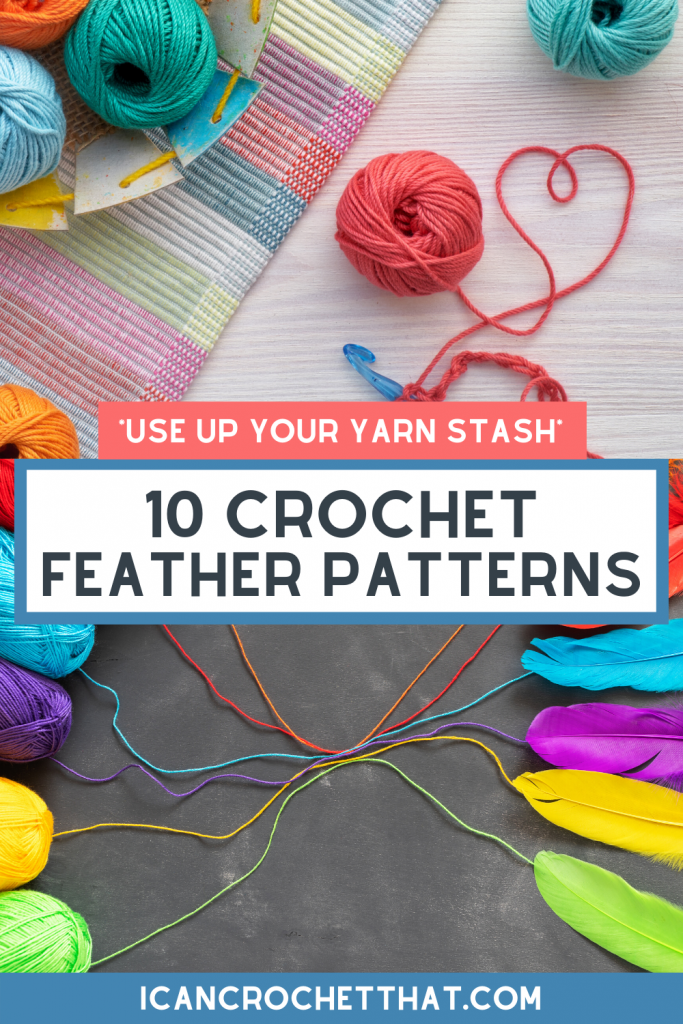 crochet feather patterns