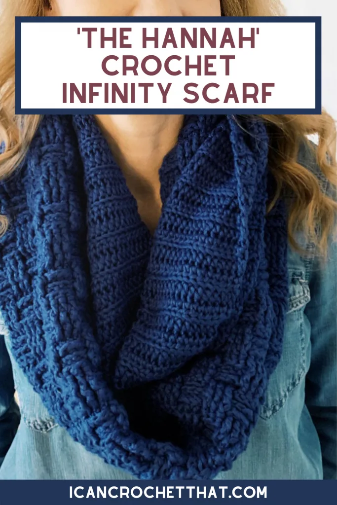 crochet infinity scarf pattern