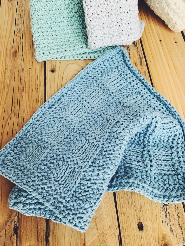 free tunisian crochet washcloth pattern