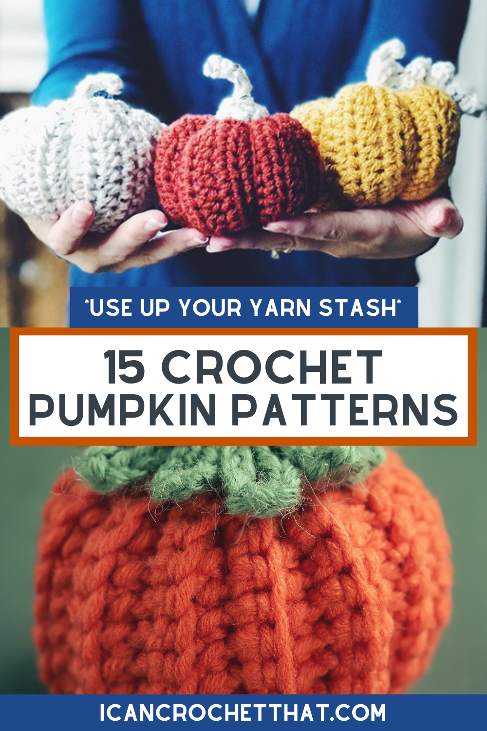 15 Crochet Pumpkin Patterns to Get You Ready for Fall