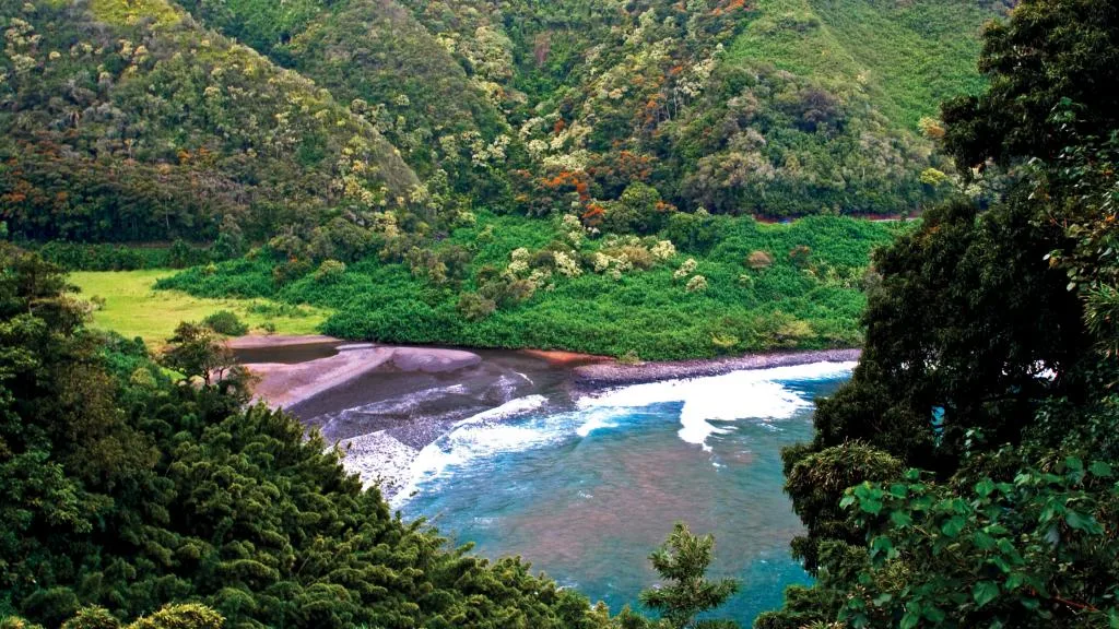 Hawaii black sand beaches