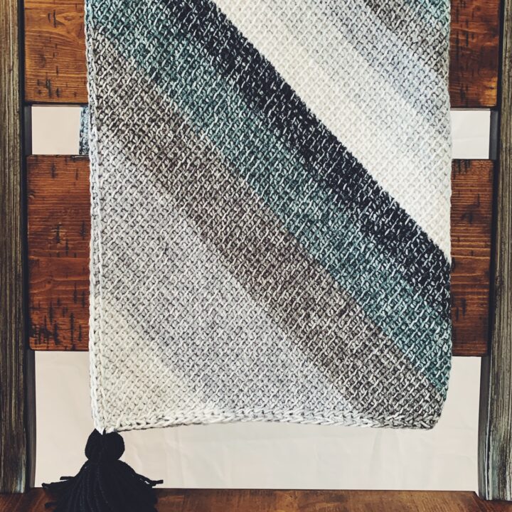 Tunisian Crochet Baby Blanket Pattern