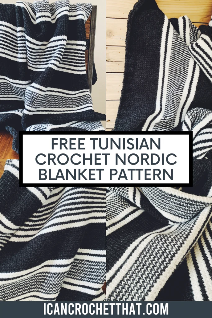 free tunisian crochet blanket pattern on I Can Crochet That
