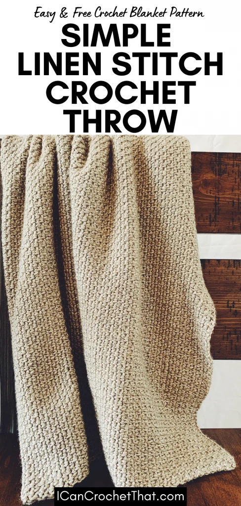 Linen stitch online blanket