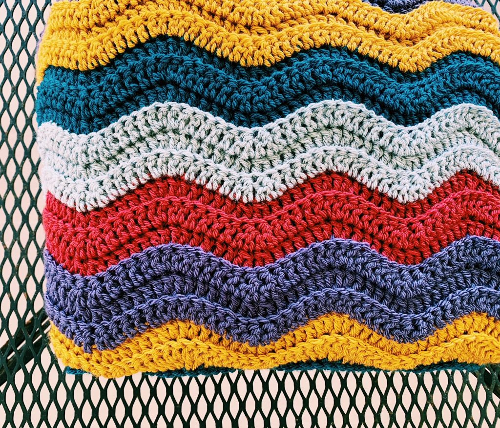 crochet wave stitch pattern