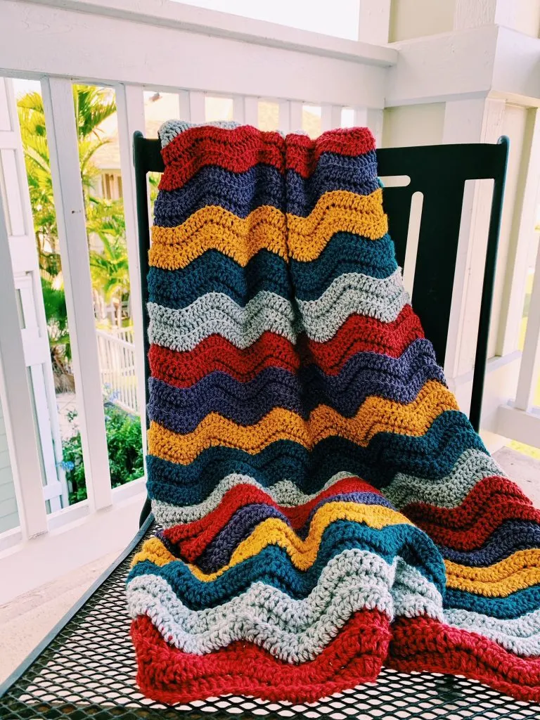 easy crochet blanket pattern