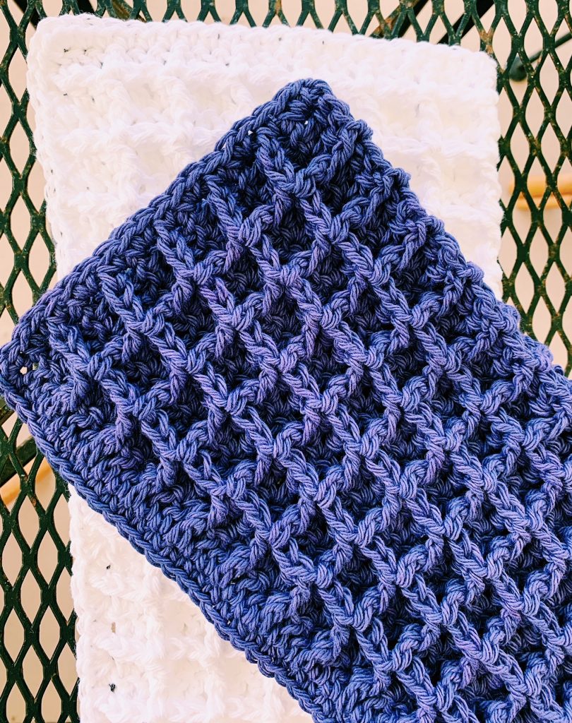 easy crochet dishcloth pattern