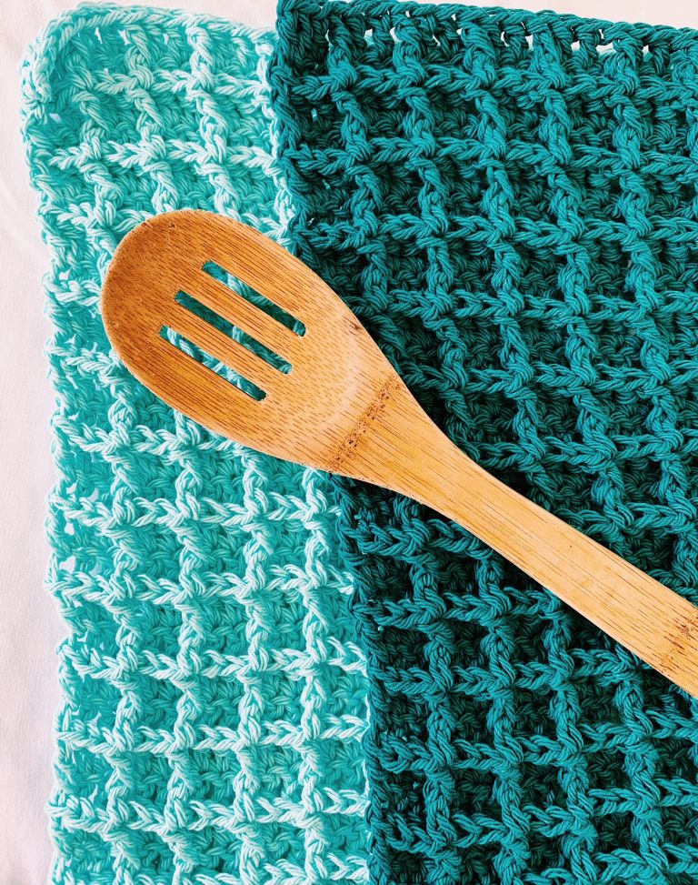 The Best Yarn for Crochet Dishcloths + 3 Crochet Dishcloth Patterns