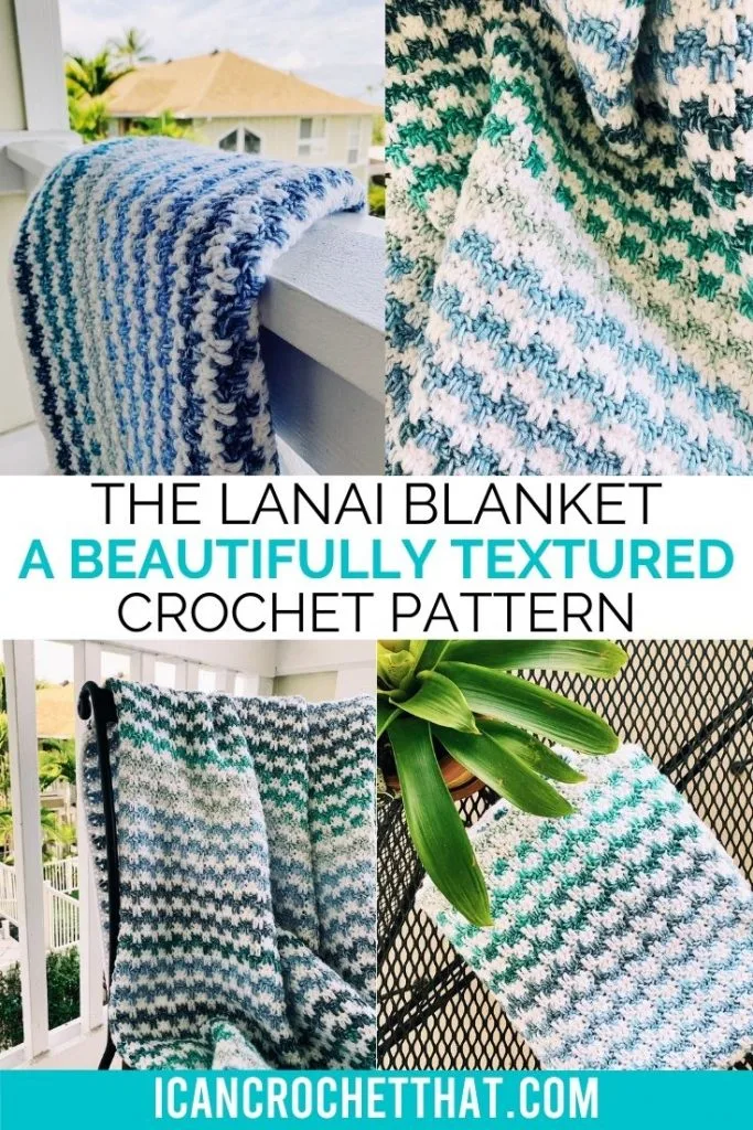 the lanai blanket crochet pattern tutorial