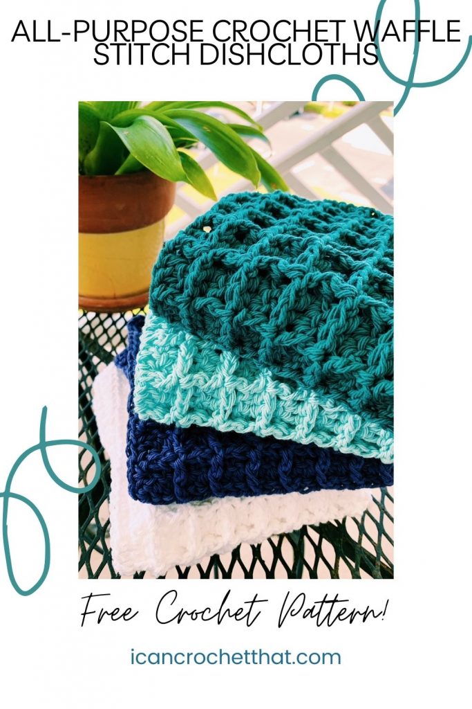 free crochet dishcloth pattern