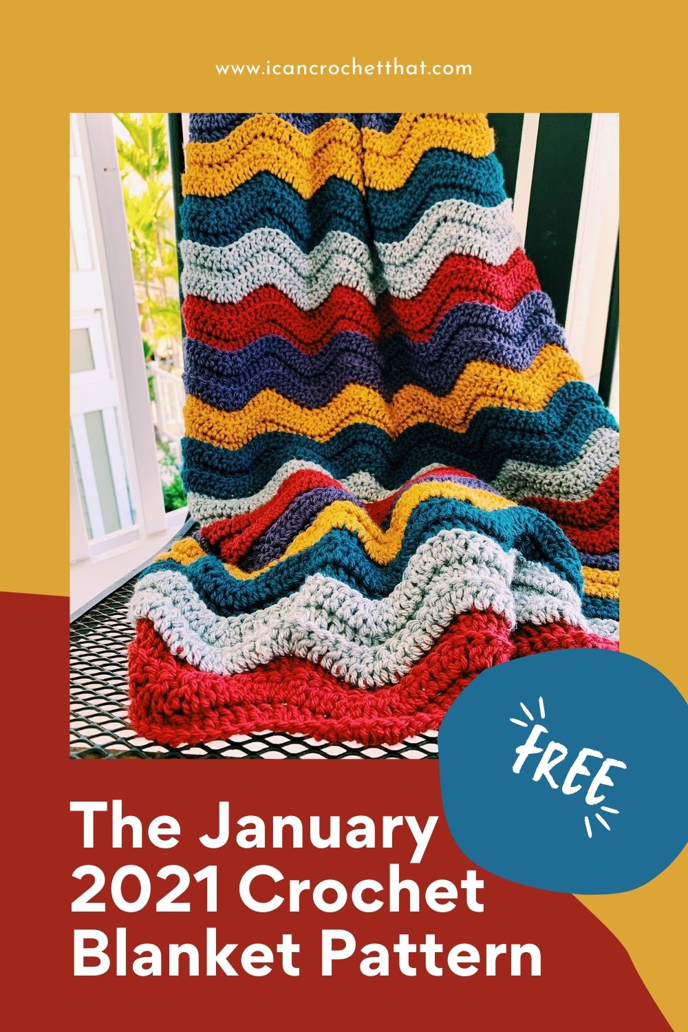 The January 2021 Crochet Blanket Pattern I Can Crochet That