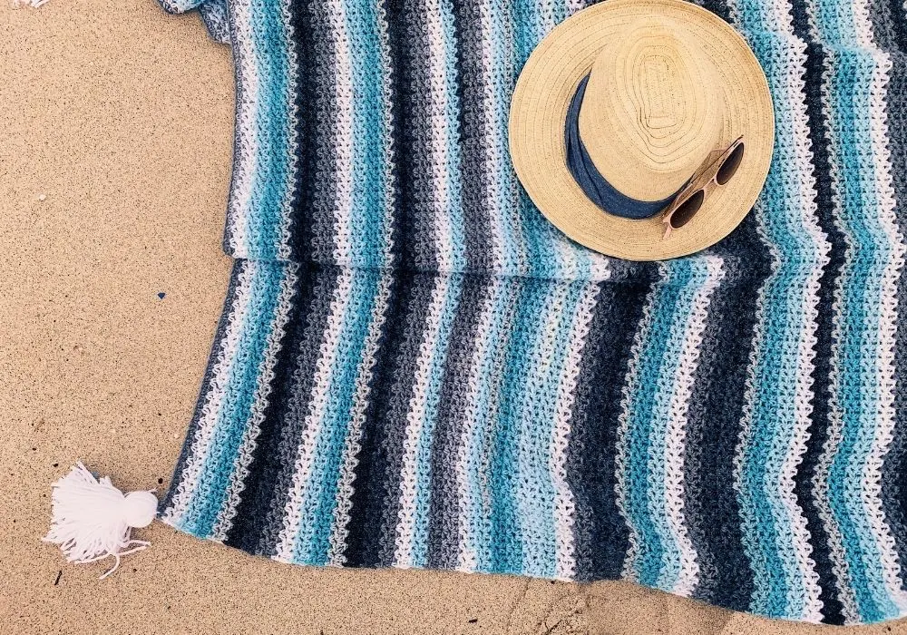 the kona coast crochet blanket