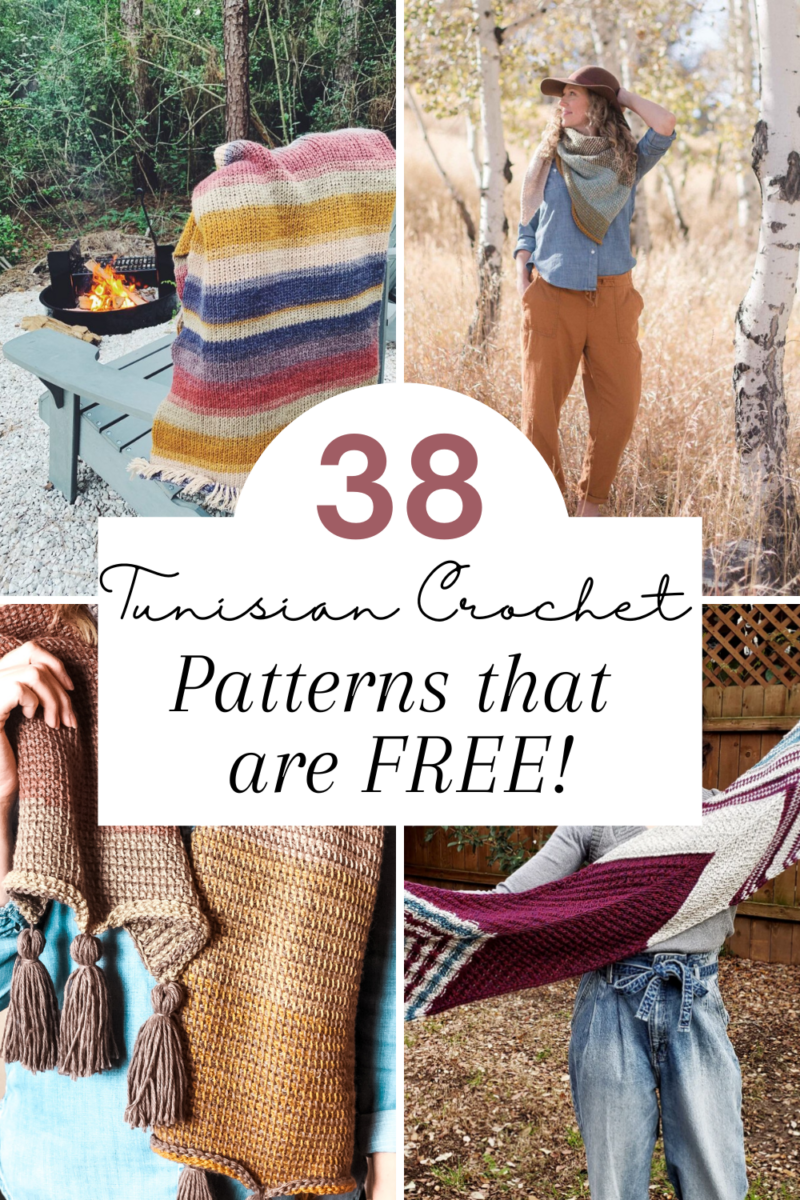 38 Free Tunisian Crochet Patterns You Have to Try - I Can Crochet That