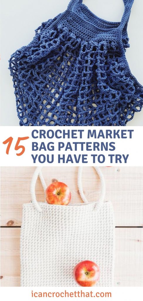 Diyeverywhere crochet best sale market bag