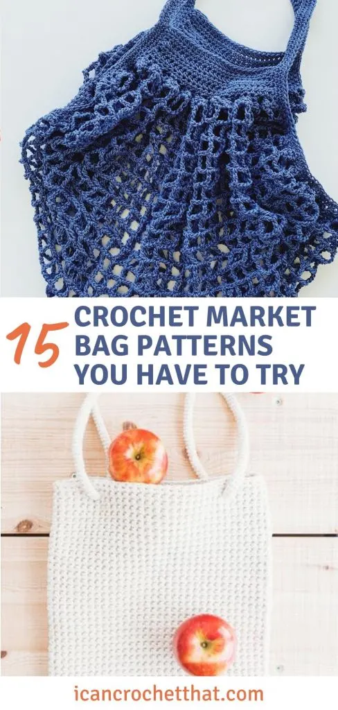 15 crochet market bag patterns you have to try