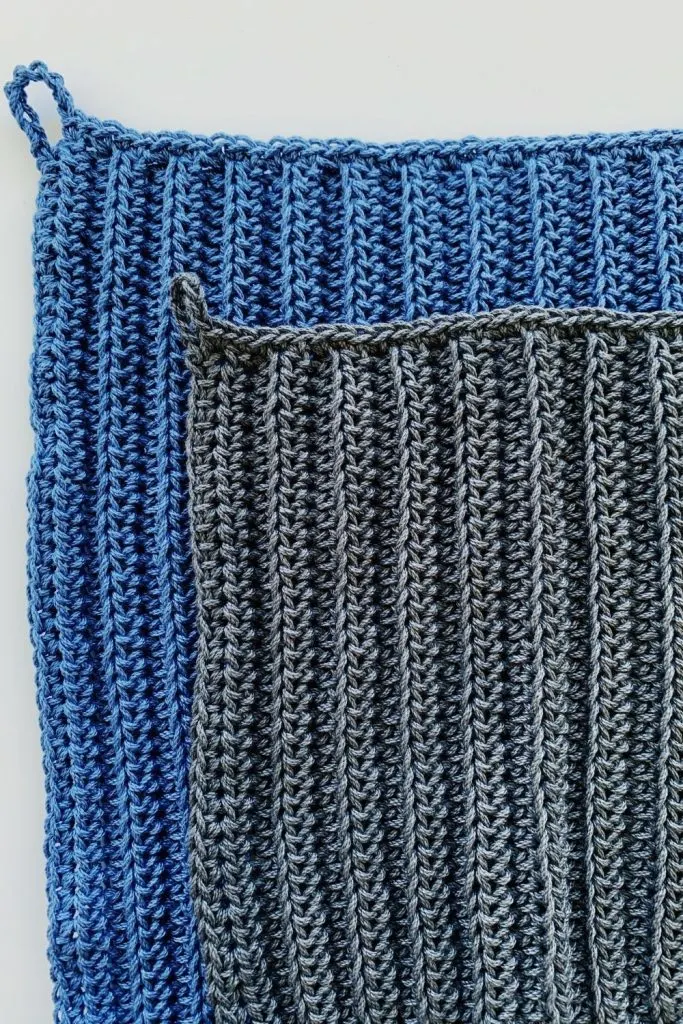 quick crochet kitchen towel pattern