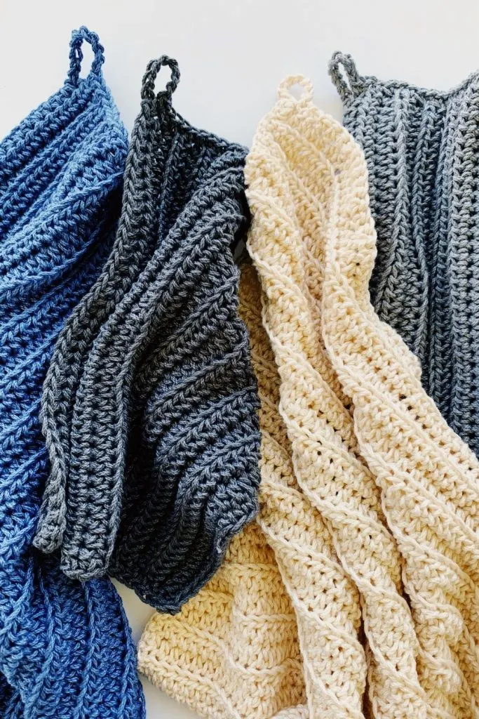 crochet dish towel pattern
