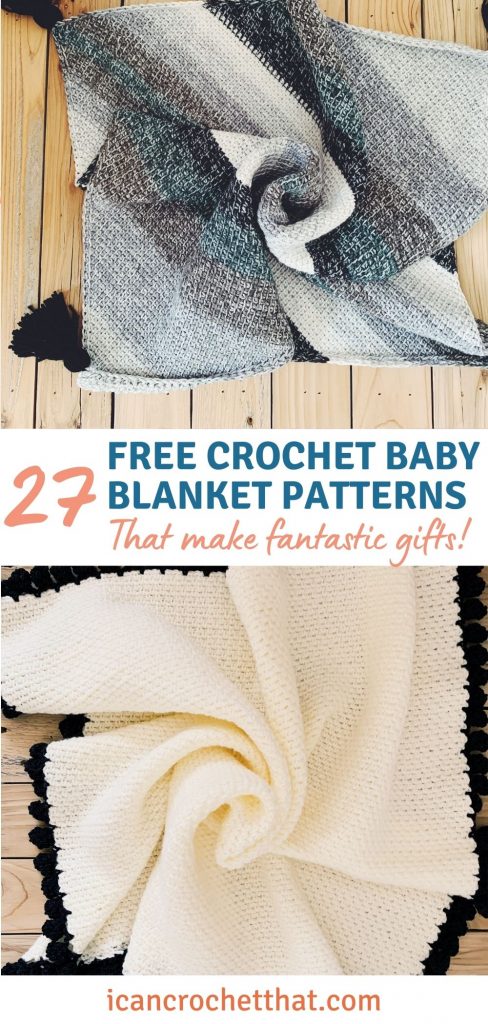 free crochet baby blankets easy