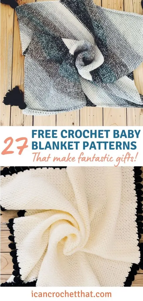 27 Free Crochet Baby Blanket Patterns That Make Fantastic Gifts