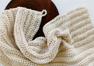 Quick & Easy Crochet Dish Towel Pattern (2 Sizes) - I Can Crochet That