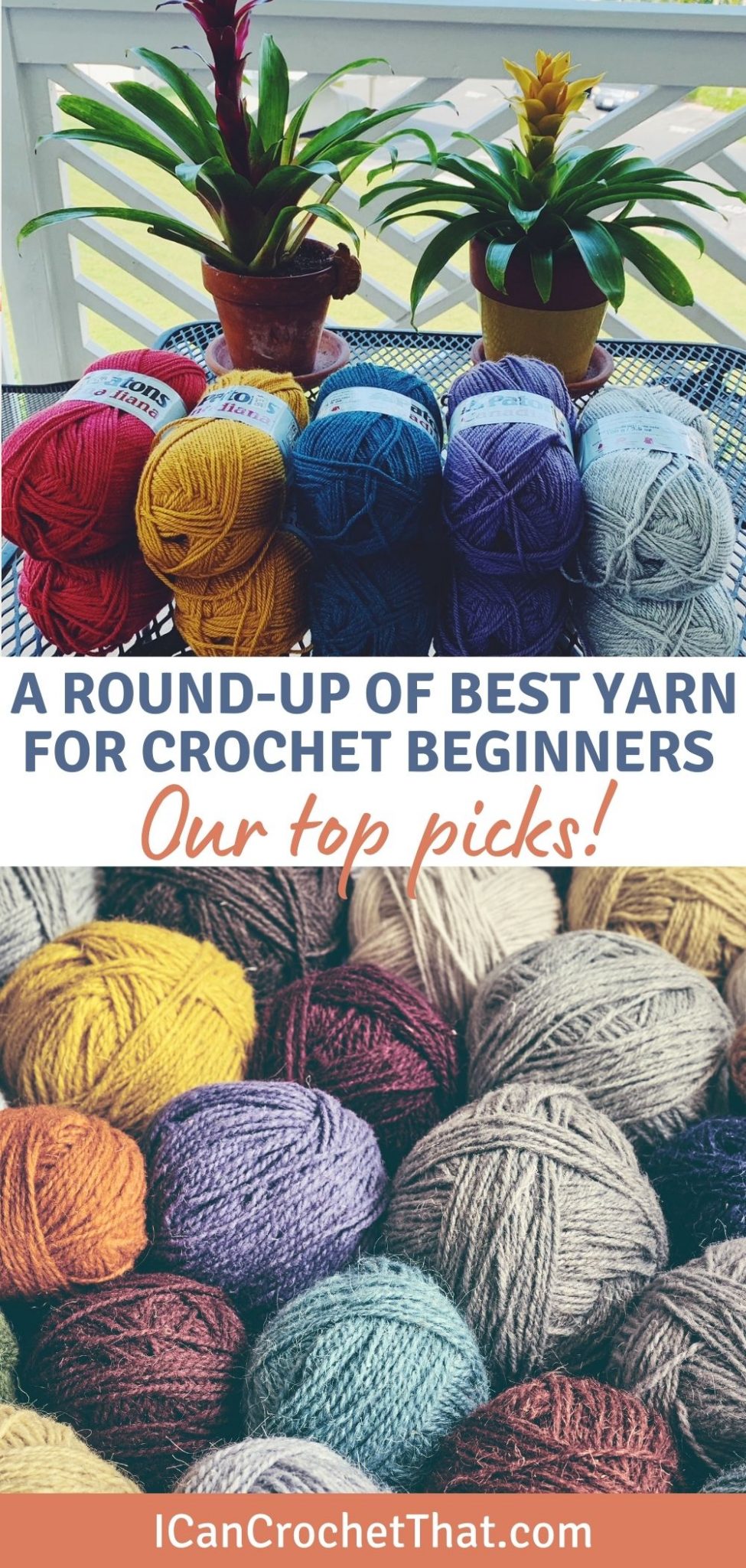 A RoundUp of the Best Yarn for Crochet Beginners