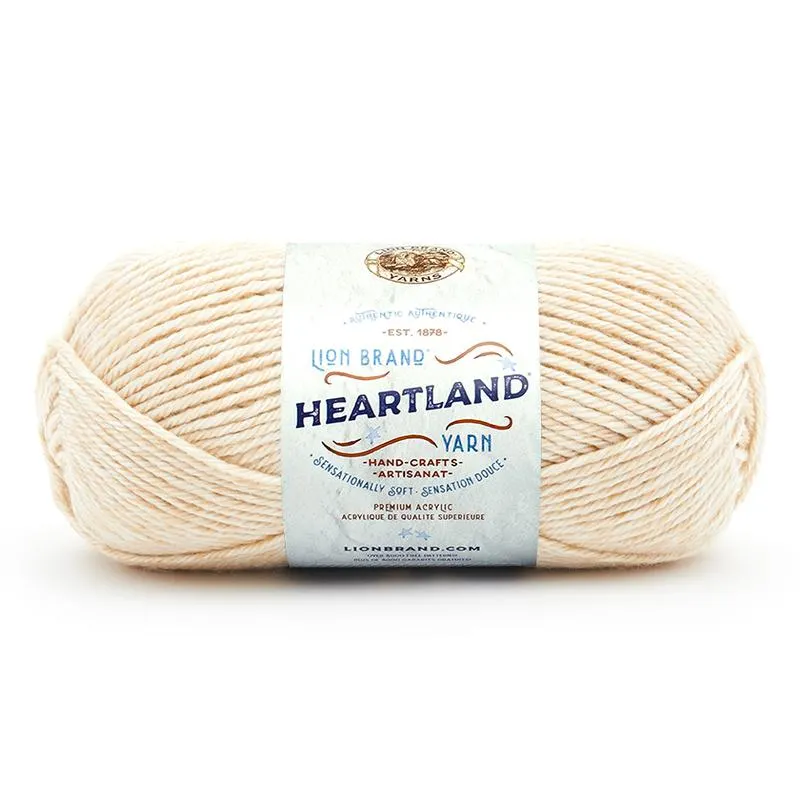 Lion Brand Yarn Pound of Love Vanilla 1 Pound Medium Premium Acrylic  Off-White Yarn 1 Pack