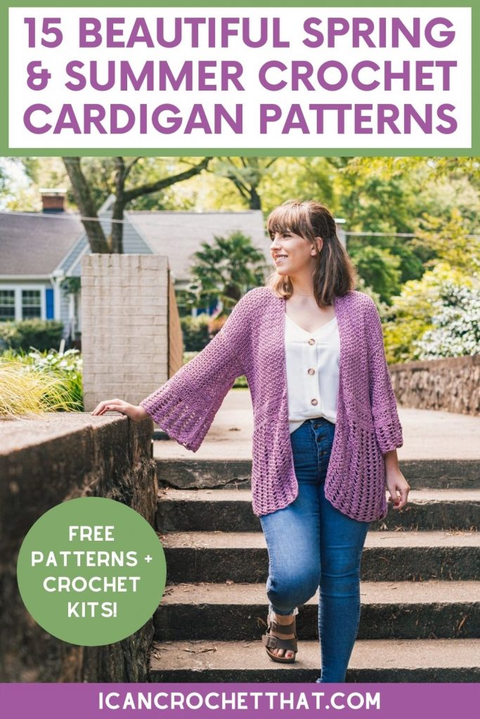 summer crochet cardigan patterns
