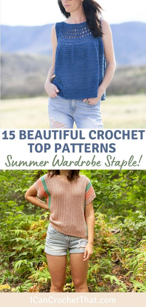 beautiful crochet top patterns for summer