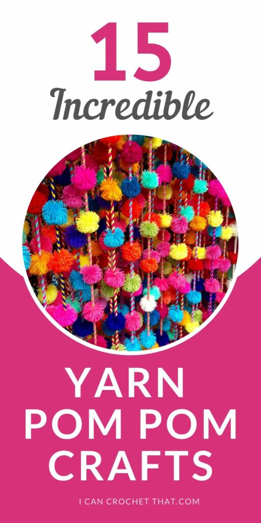 yarn pom poms