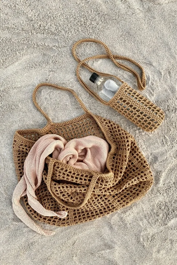 crochet beach bags
