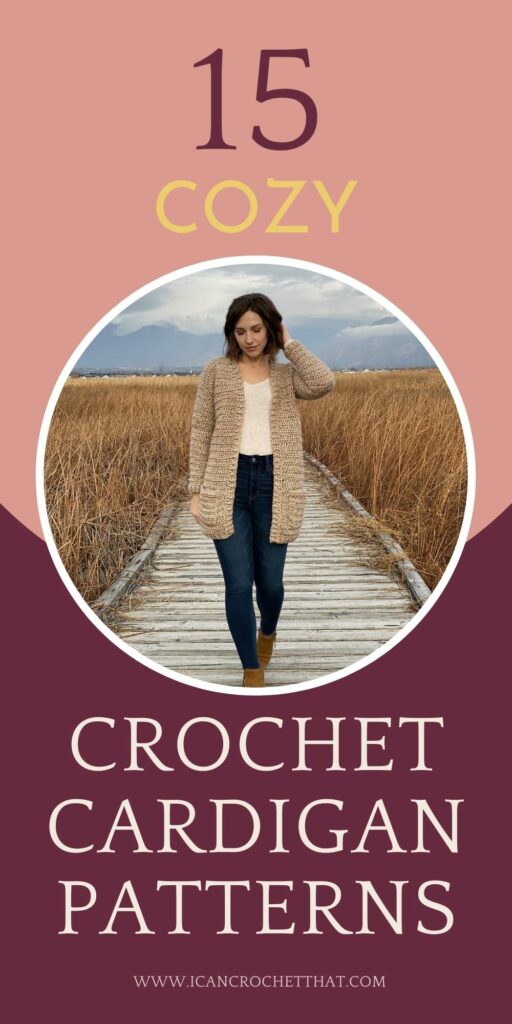 the coziest crochet cardigan patterns for fall and winter