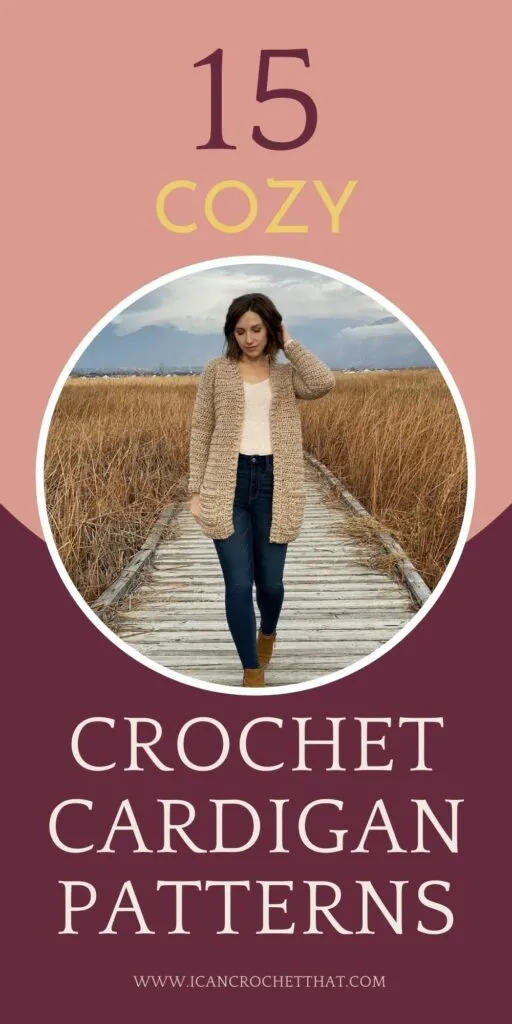 the coziest crochet cardigan patterns for fall and winter