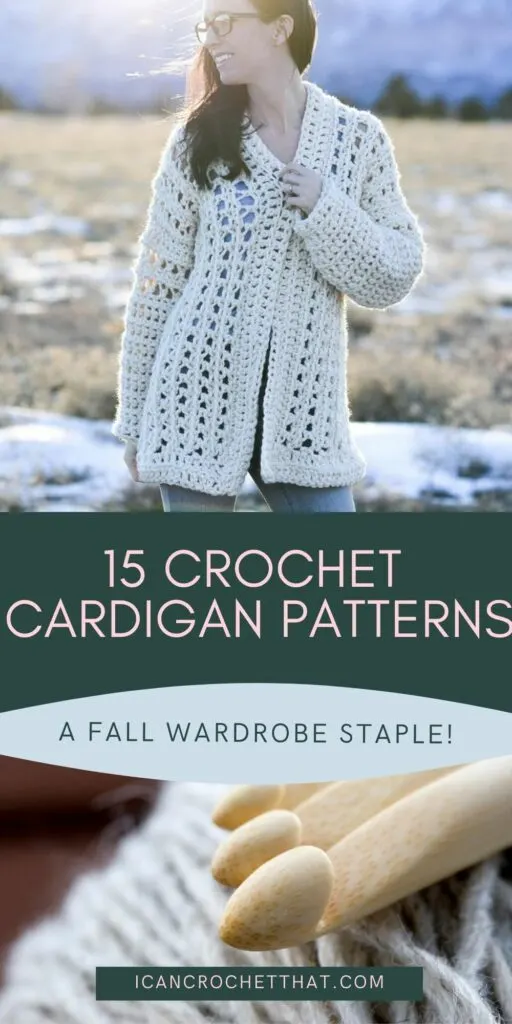 15 crochet cardigan patterns for fall