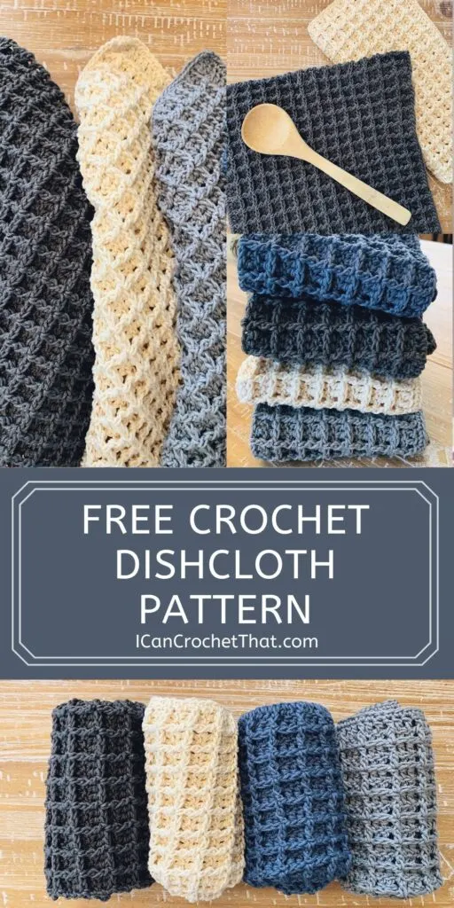 free crochet dishcloth pattern
