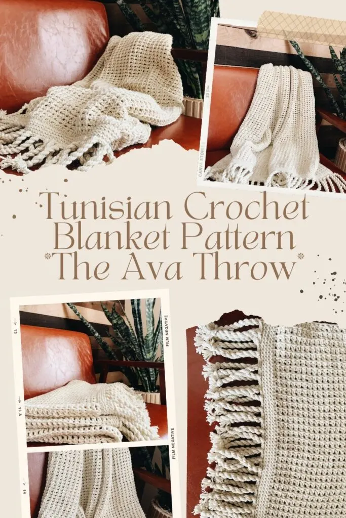 I Can Crochet Throw Tunisian Crochet Patterns