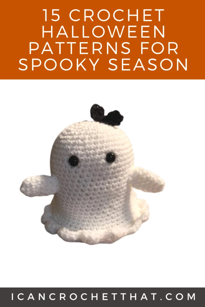 crochet halloween ghost