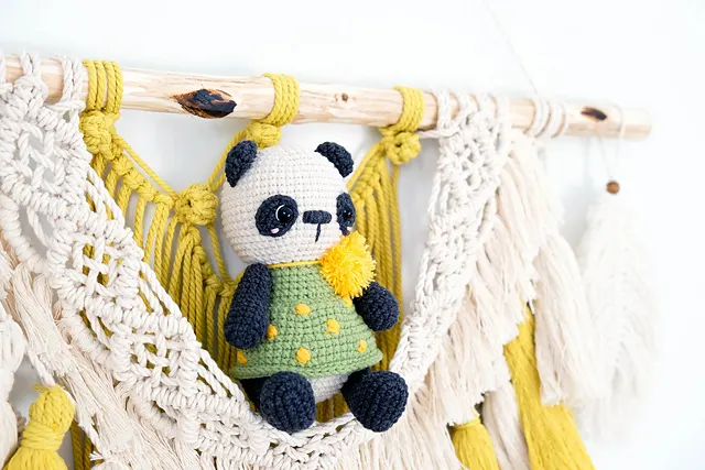 crochet panda bear pattern