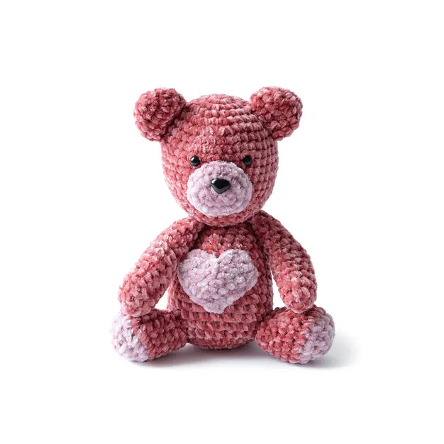valentine crochet bear pattern