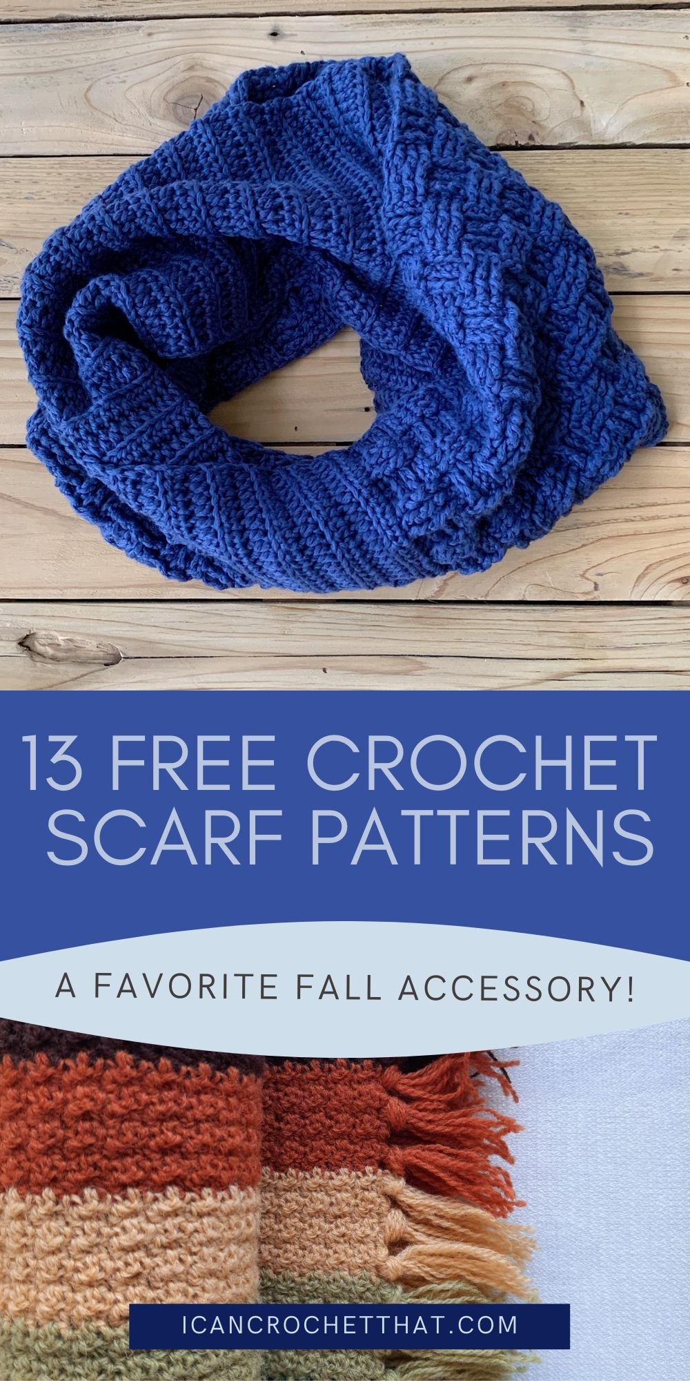 13 Free Crochet Scarf Patterns | The Best Fall Accessory!