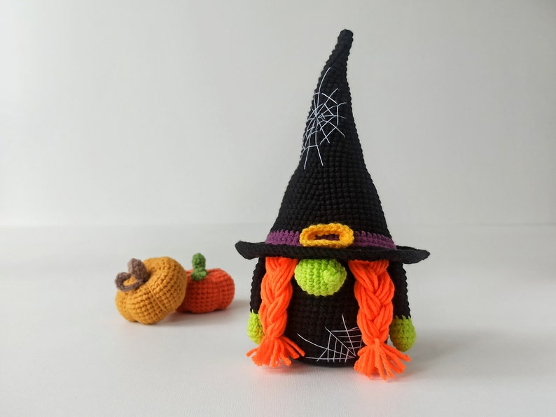 halloween crochet pattern witch hat