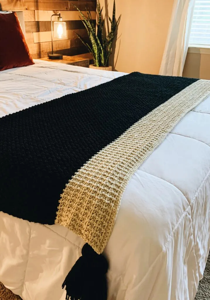 crochet blanket pattern for queen size bed