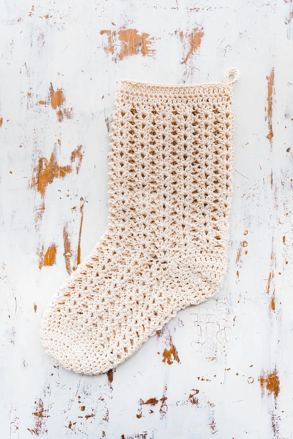 Crochet Buffalo Plaid Stocking - Crochet Pattern