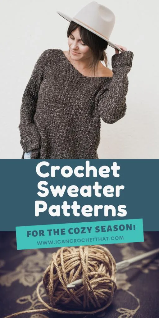 crochet sweater pattern round up